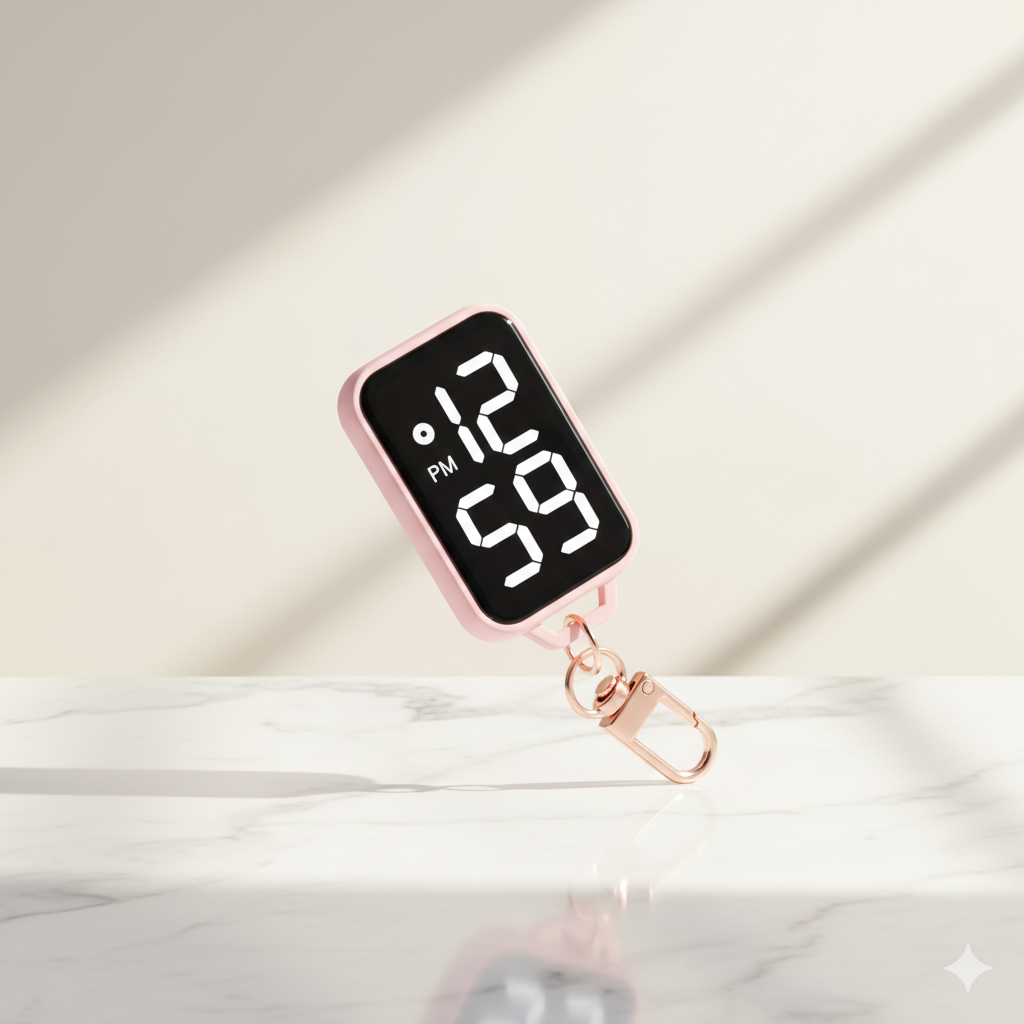 Trelo MiniTime™ Digital Clock Keychain