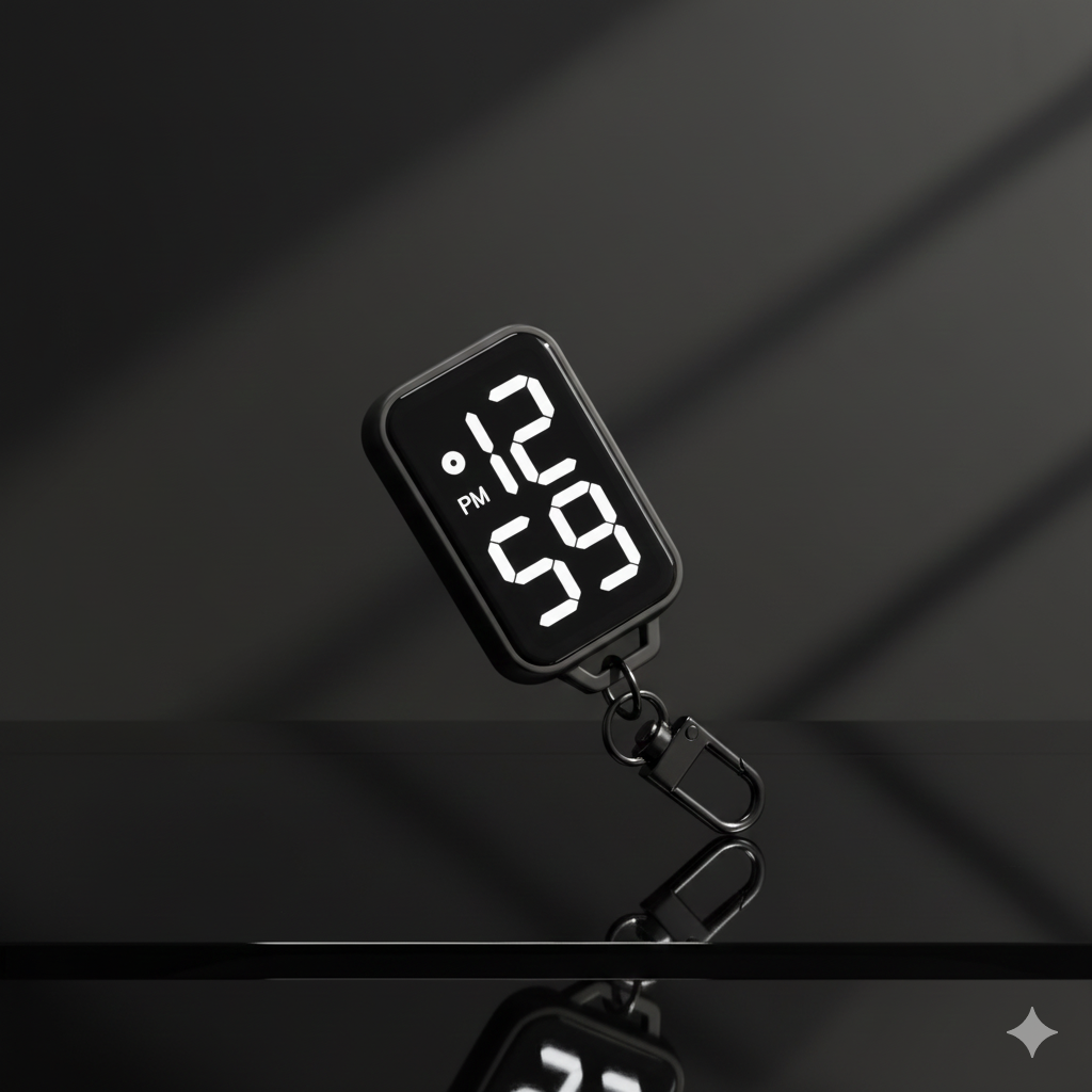 Trelo MiniTime™ Digital Clock Keychain