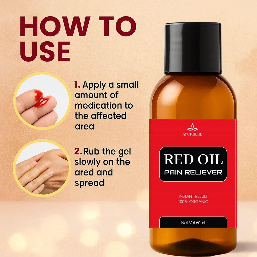 Instant Pain Relief Red Oil – BUY 1 GET 1 FREE