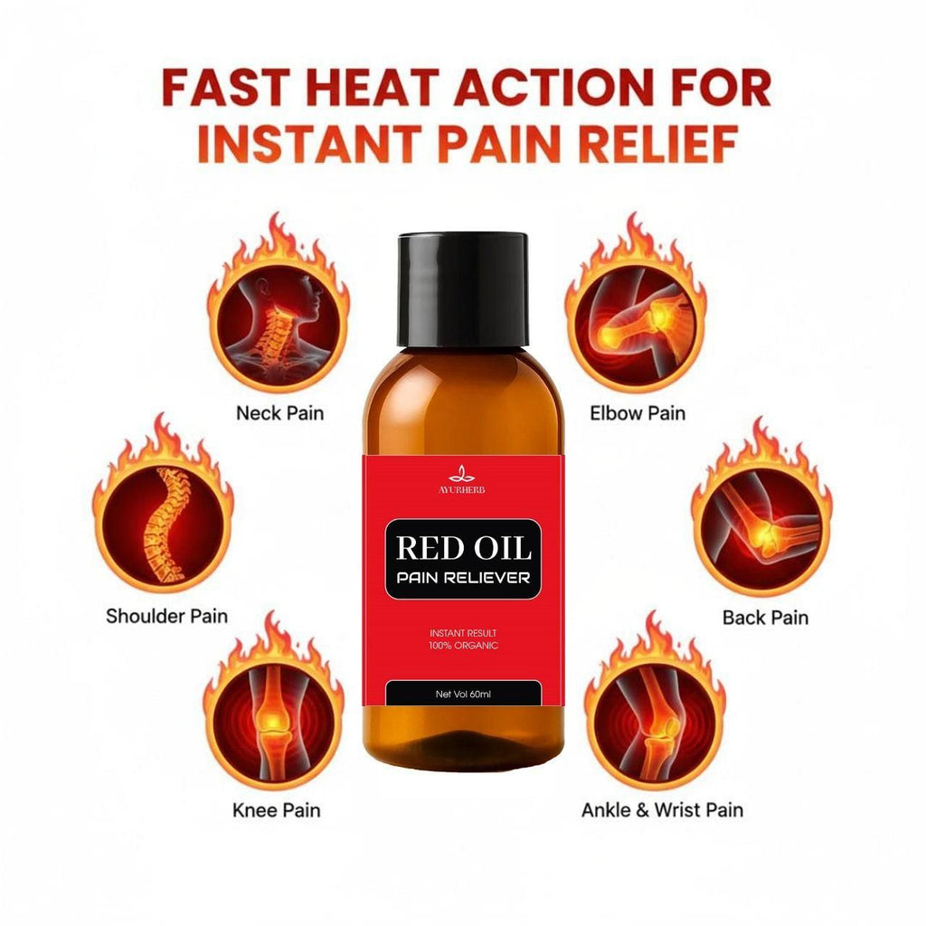 Instant Pain Relief Red Oil – BUY 1 GET 1 FREE