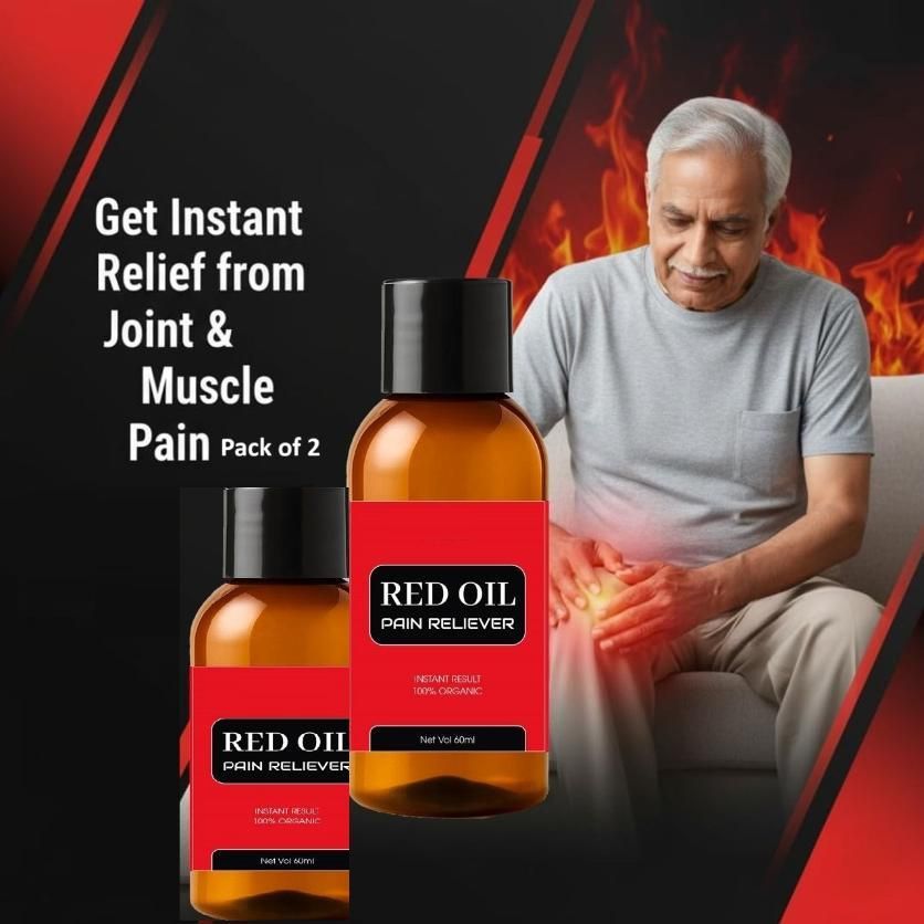 Instant Pain Relief Red Oil – BUY 1 GET 1 FREE