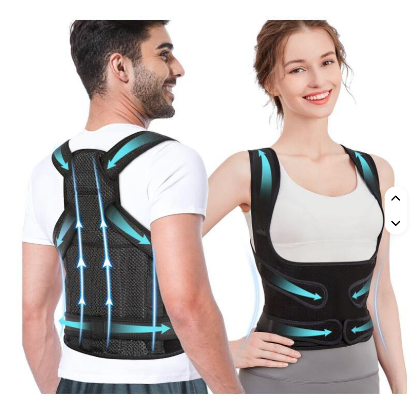 Trelo PosturePro™ — Adjustable Back & Posture Support (New 2025 Edition)