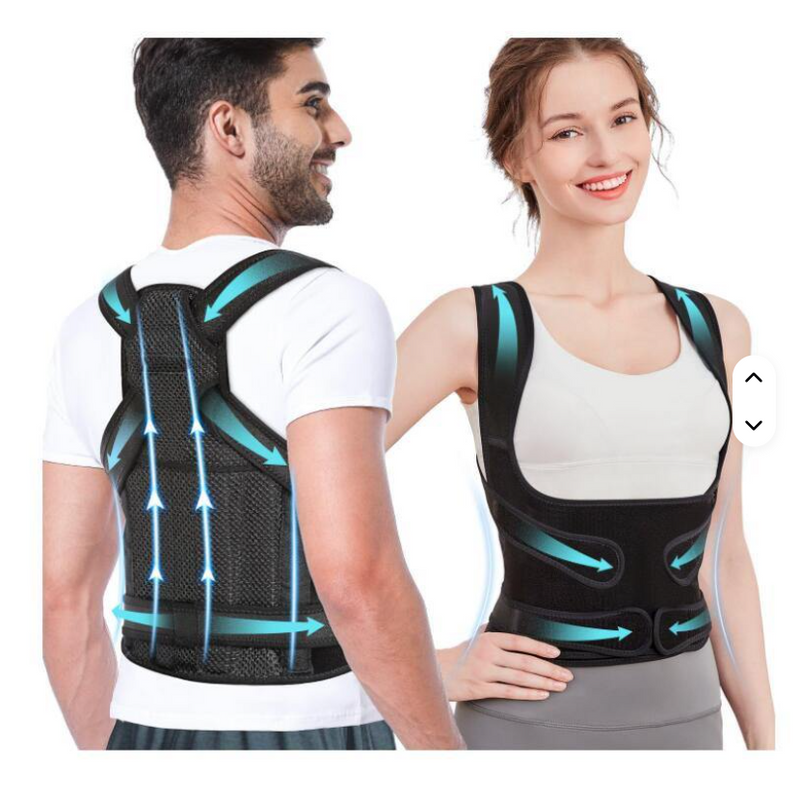 Trelo PosturePro™ — Adjustable Back & Posture Support (New 2025 Edition)