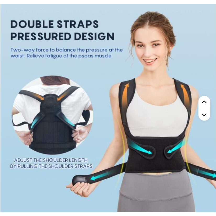 Trelo PosturePro™ — Adjustable Back & Posture Support (New 2025 Edition)